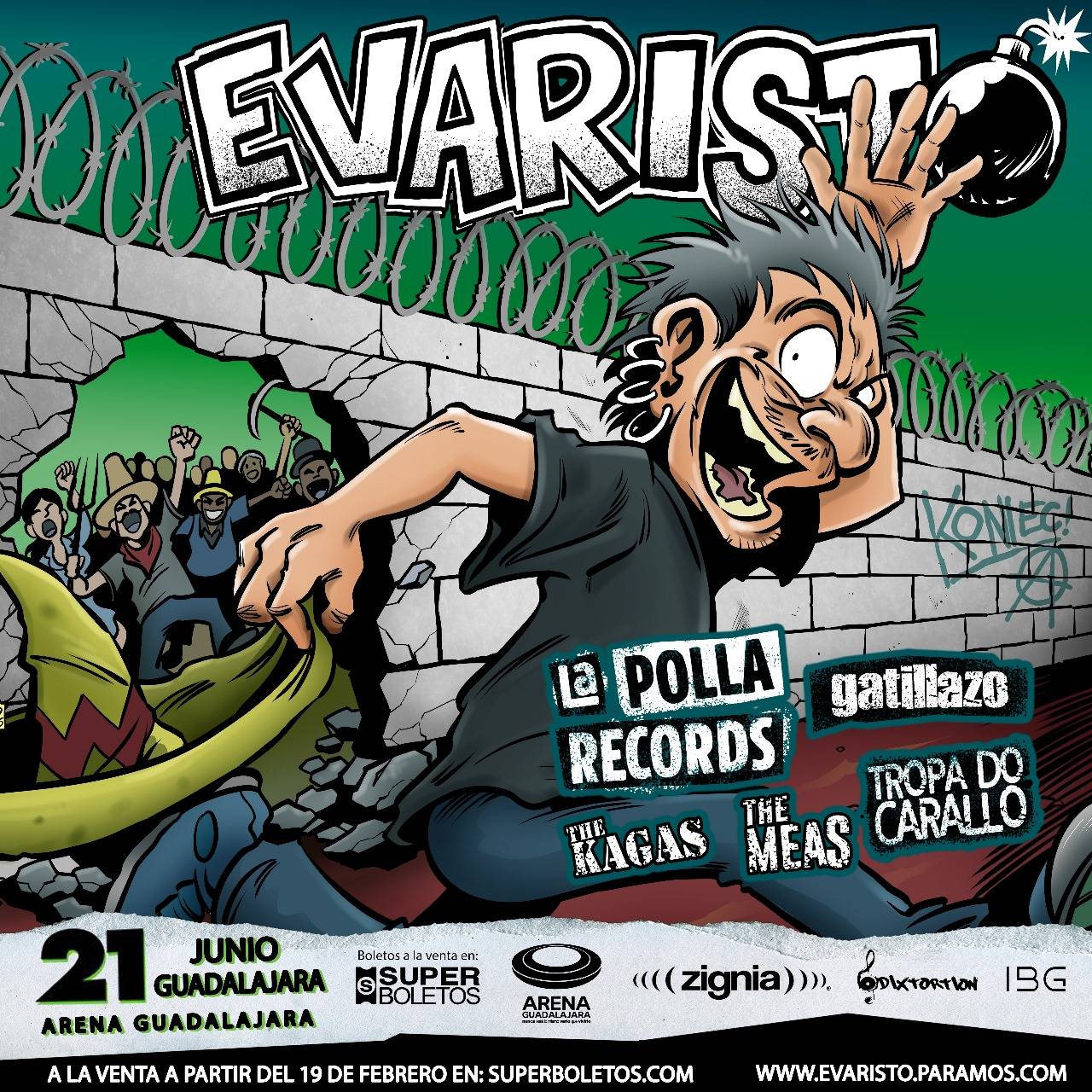 Evaristo en Guadalajara