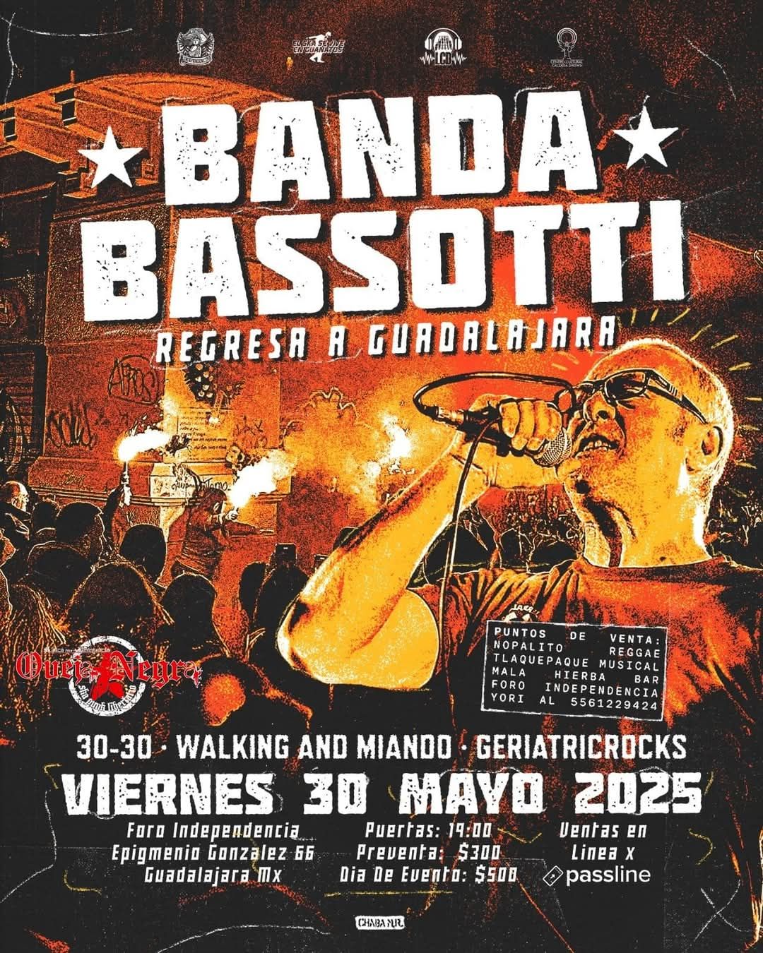 Banda Bassotti en Guadalajara